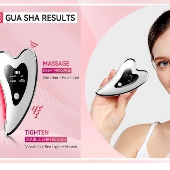 Face Neck Lifting Slimming GuaSha Massage. - Picture 9 of 10
